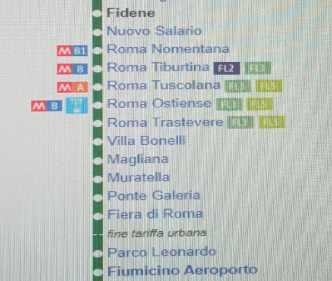 A Casa Di Delia - Stazione Fidene Lägenhet Rom Exteriör bild
